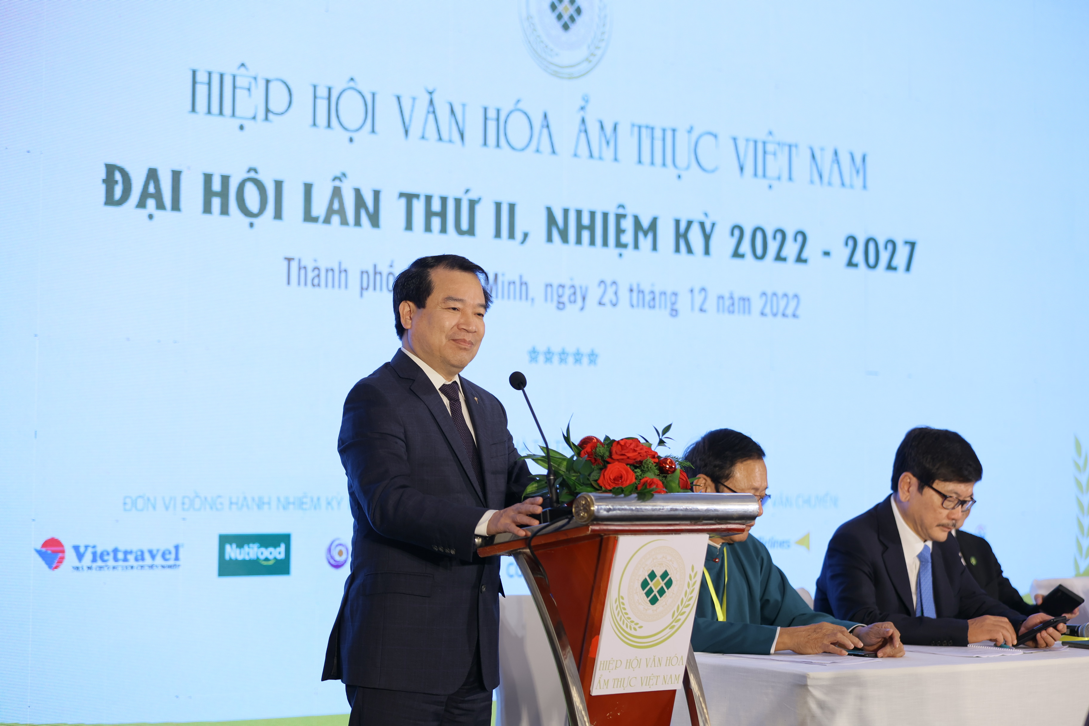 Ông Hà Văn Siêu, Phó Tổng cục trưởng Tổng cục Du lịch phát biểu chỉ đạo tại Đại hội VCCA
